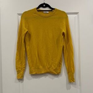 Equipment sz Sm  Mustard Crewneck Sweater